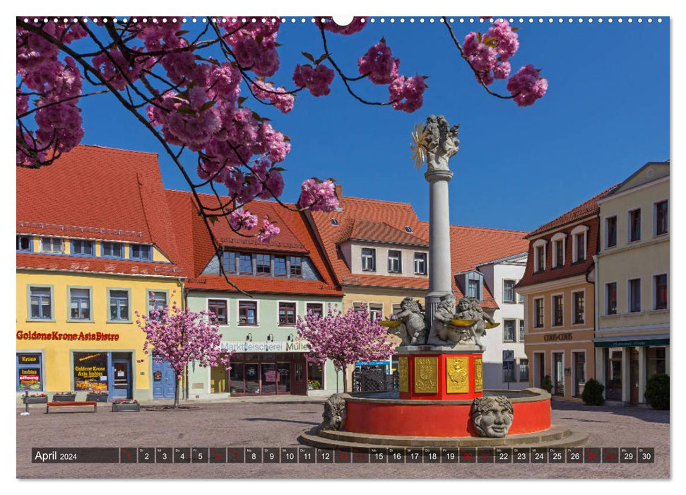 Unterwegs in Oschatz (CALVENDO Premium Wandkalender 2024)