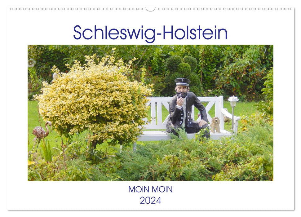 Schleswig-Holstein Moin Moin (CALVENDO Wandkalender 2024)