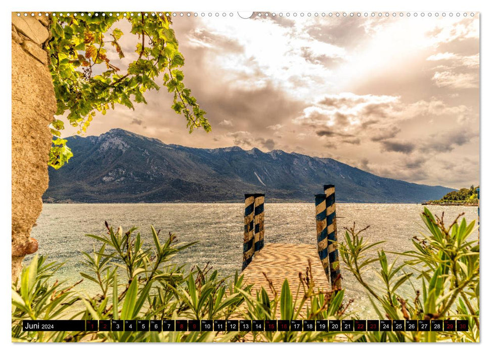 Tremosine - Perle über dem Gardasee (CALVENDO Premium Wandkalender 2024)