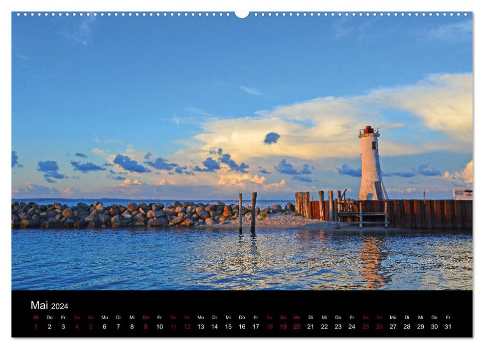 Segelsommer - Dänische Südsee (CALVENDO Premium Wandkalender 2024)
