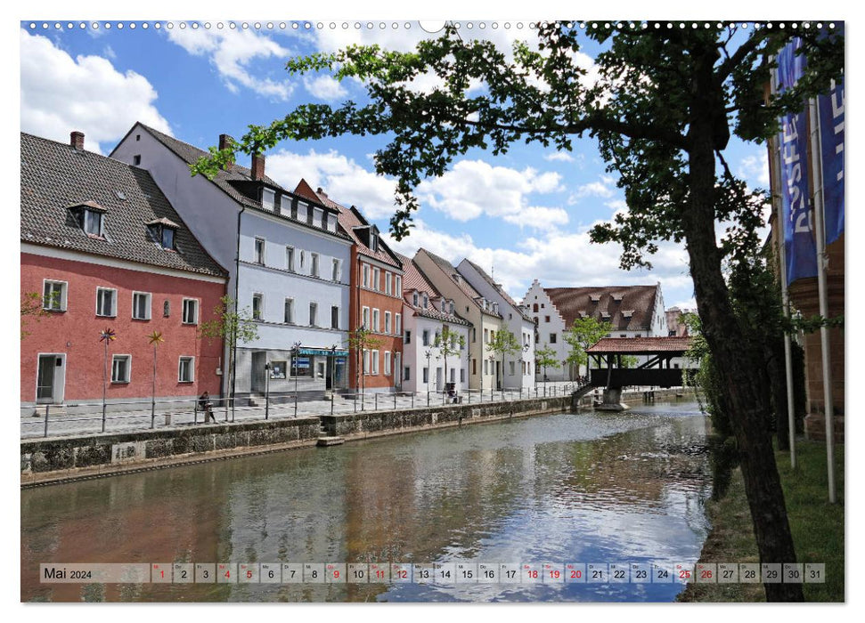Amberg - Stadt zwischen Tradition und Moderne (CALVENDO Premium Wandkalender 2024)