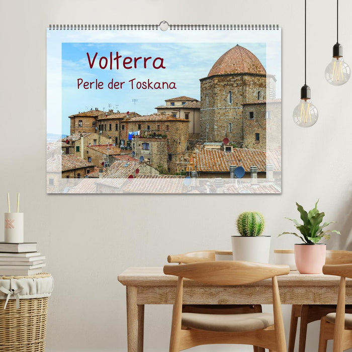 Volterra Perle der Toskana (CALVENDO Wandkalender 2024)