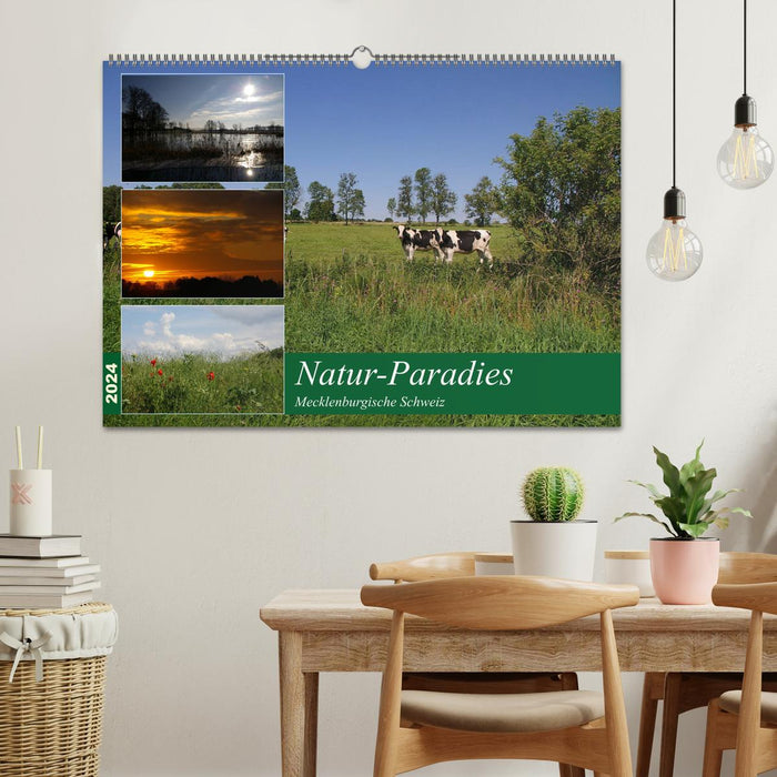 Natur-Paradies Mecklenburgische Schweiz (CALVENDO Wandkalender 2024)