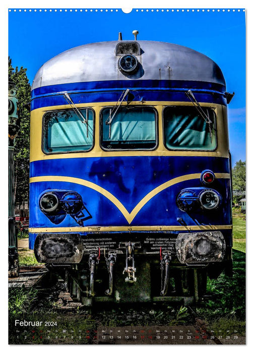 La chaufferie : Musée ferroviaire de Strasshof (calendrier mural CALVENDO 2024) 