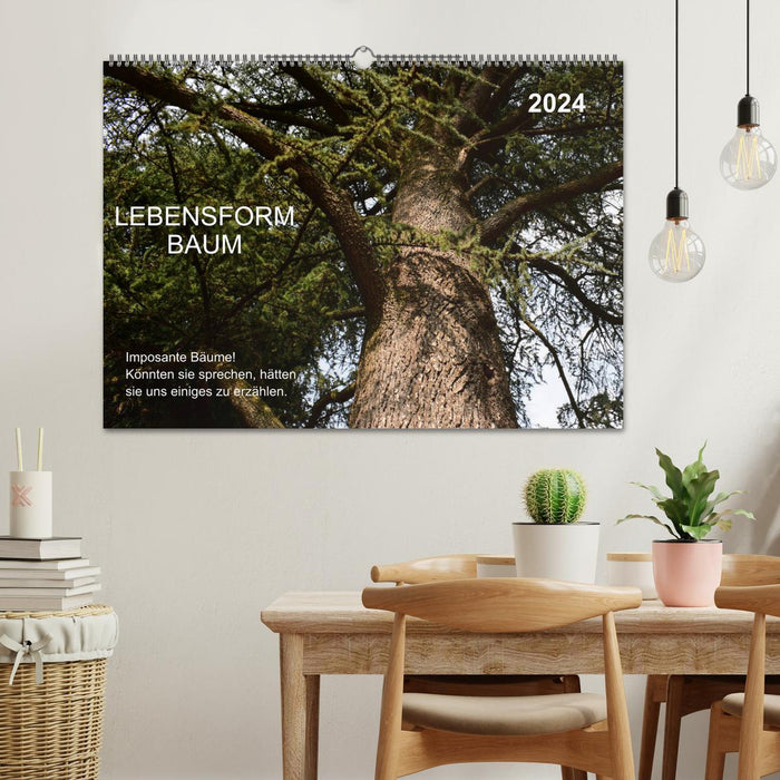 Arbre forme de vie (Calendrier mural CALVENDO 2024) 