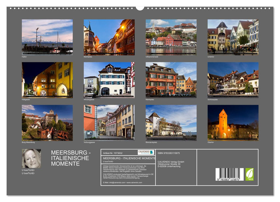 MEERSBURG - ITALIENISCHE MOMENTE (CALVENDO Premium Wandkalender 2024)