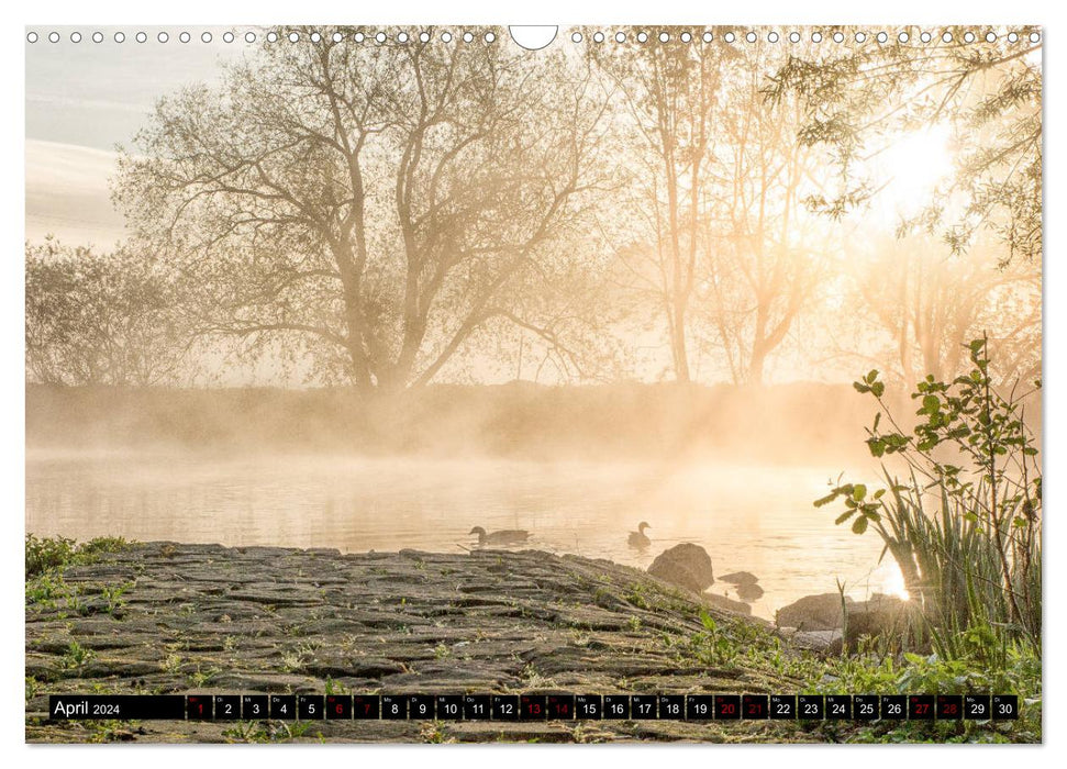 Die Ruhr in Essen (CALVENDO Wandkalender 2024)