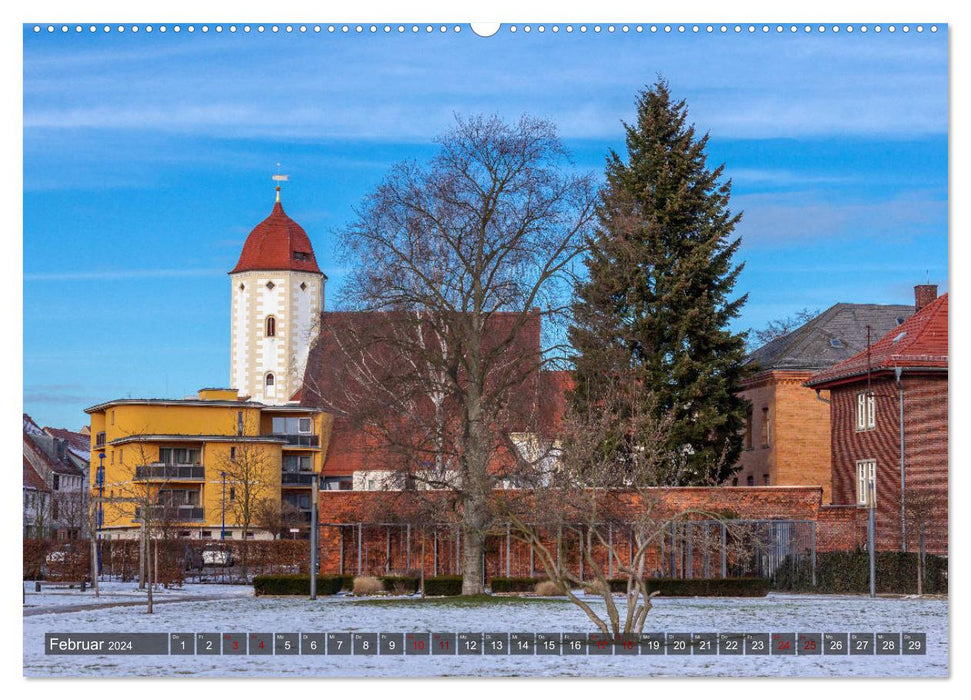 Unterwegs in Finsterwalde (CALVENDO Premium Wandkalender 2024)