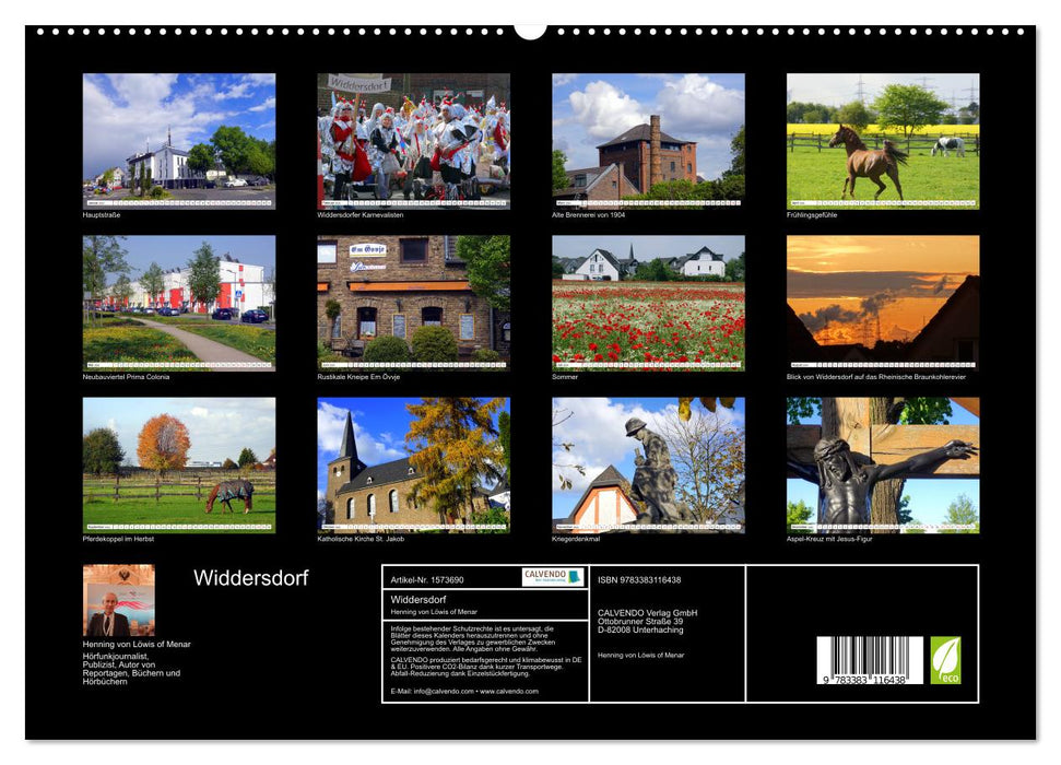 Widdersdorf - Boomtown im Kölner Westen (CALVENDO Premium Wandkalender 2024)