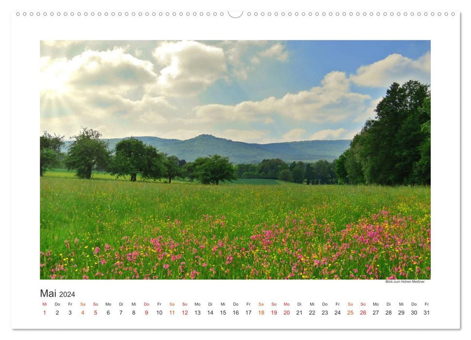 Nordhessen ist fotogen - Werra-Meißner - Edition (CALVENDO Premium Wandkalender 2024)