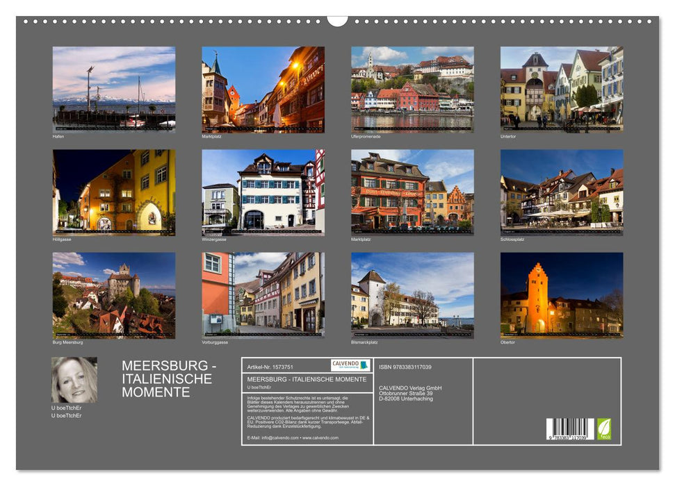MEERSBURG - ITALIENISCHE MOMENTE (CALVENDO Wandkalender 2024)