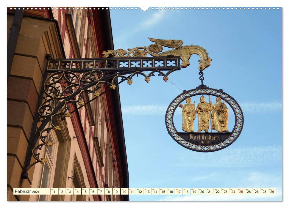 Out and about in Schwäbisch Hall (CALVENDO wall calendar 2024) 