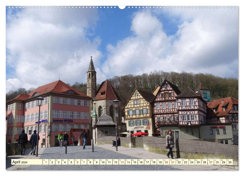 Out and about in Schwäbisch Hall (CALVENDO wall calendar 2024) 