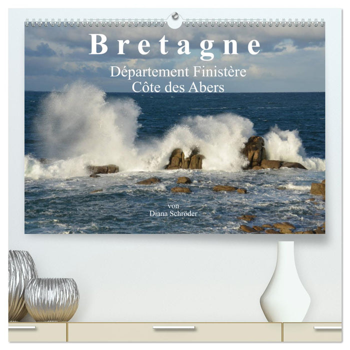 Bretagne. Département du Finistère - Côte des Abers (Calendrier mural CALVENDO Premium 2024) 