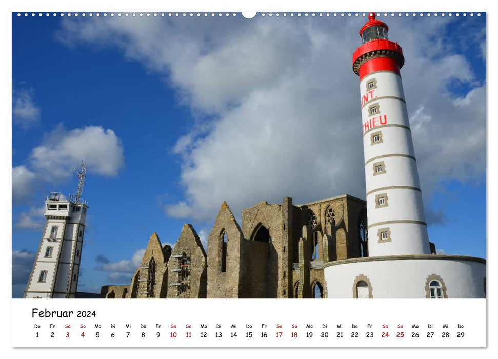 Bretagne. Département Finistère - Côte des Abers (CALVENDO Premium Wandkalender 2024)