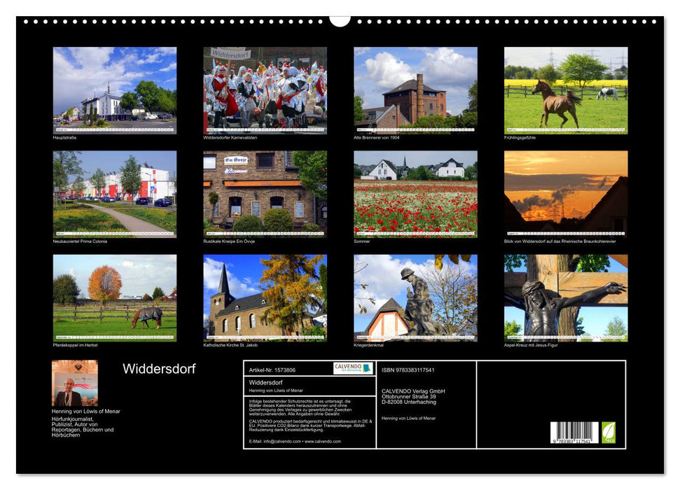 Widdersdorf - Boomtown im Kölner Westen (CALVENDO Wandkalender 2024)