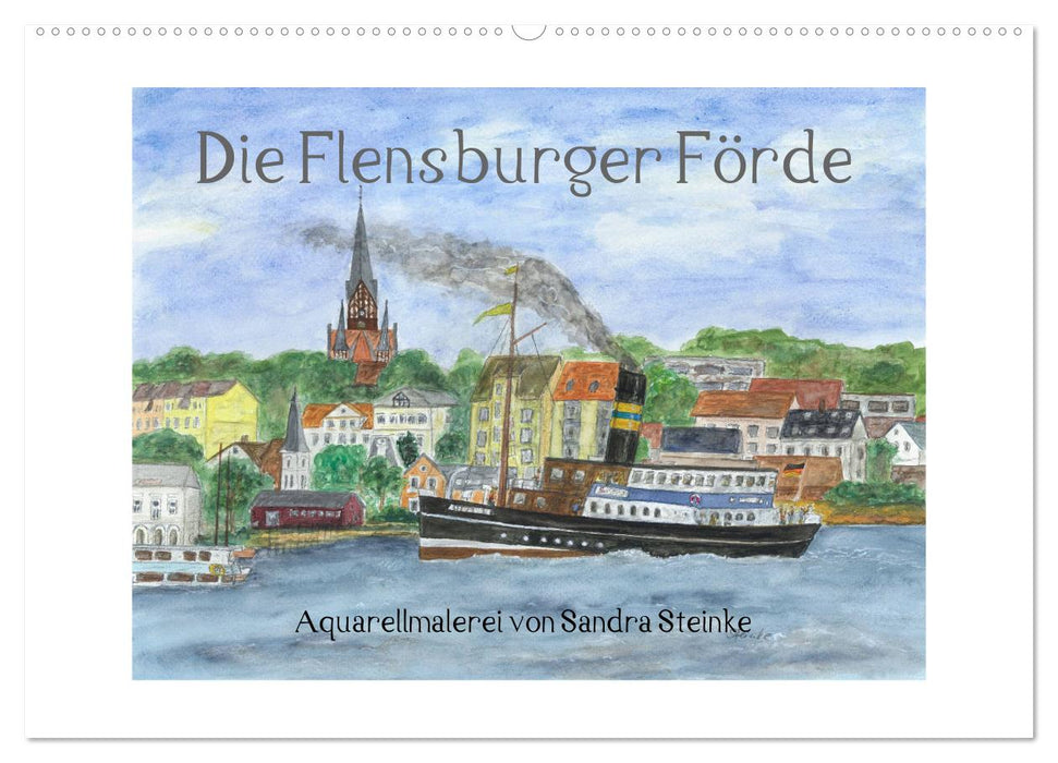 Die Flensburger Förde (CALVENDO Wandkalender 2024)