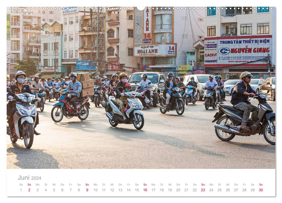 Vietnam – Le Sud (Calvendo Premium Wall Calendar 2024) 