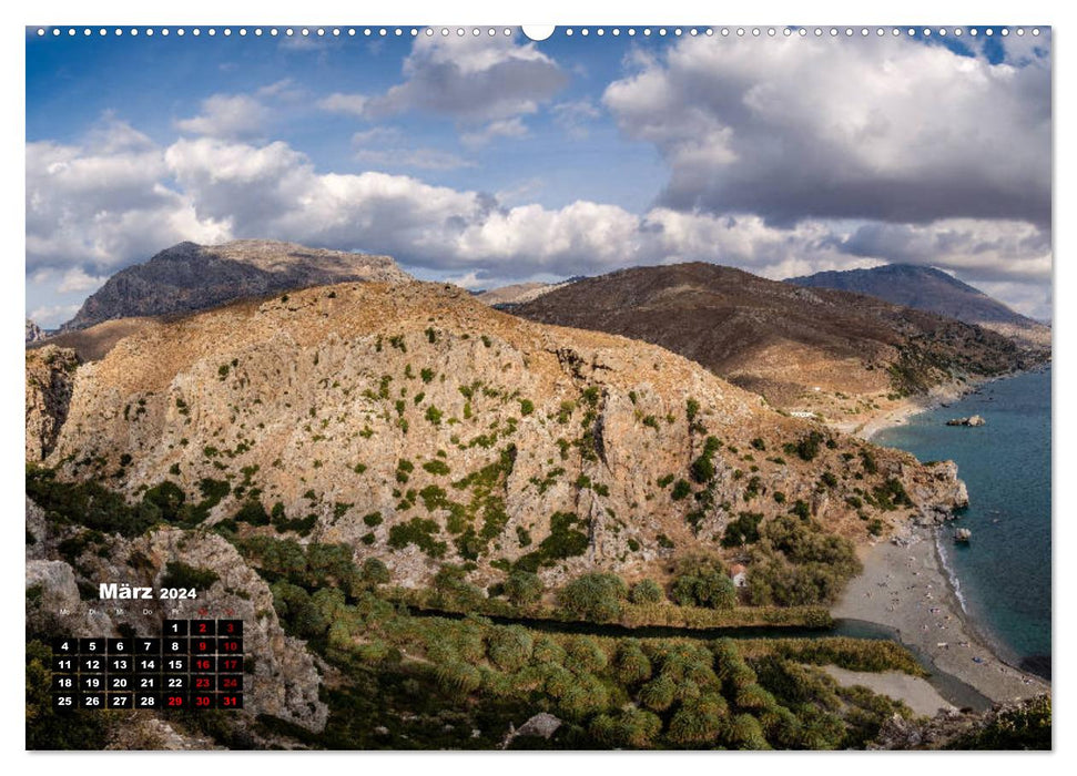 Kretas facettenreicher Westen (CALVENDO Premium Wandkalender 2024)