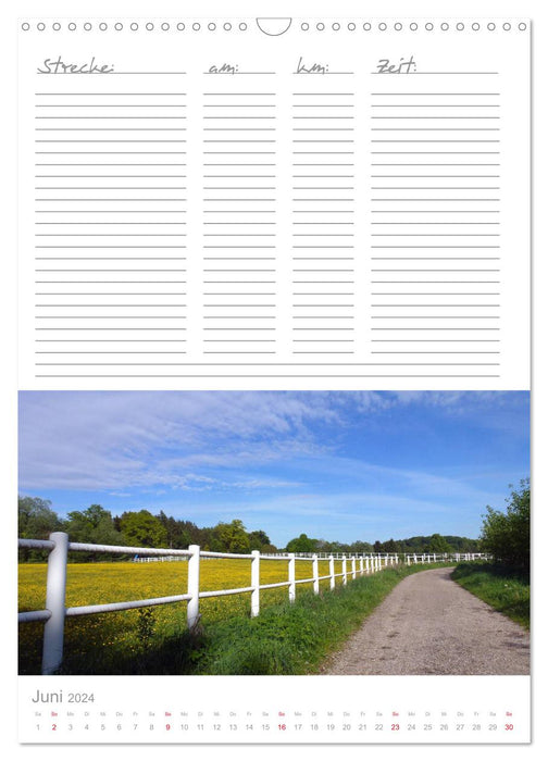 Just run! Your personal jogging successes (CALVENDO wall calendar 2024) 