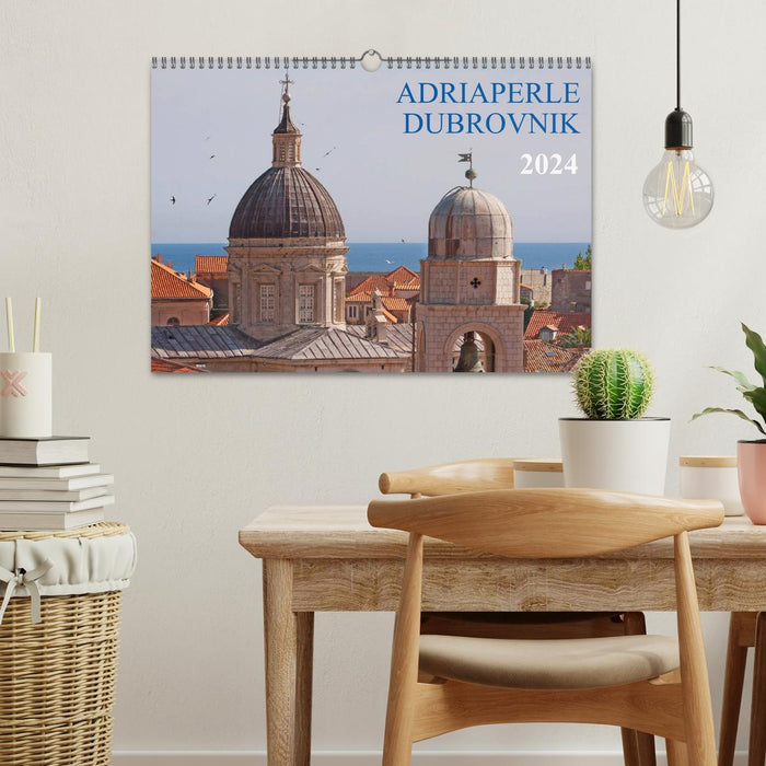 Adriaperle Dubrovnik (CALVENDO Wandkalender 2024)