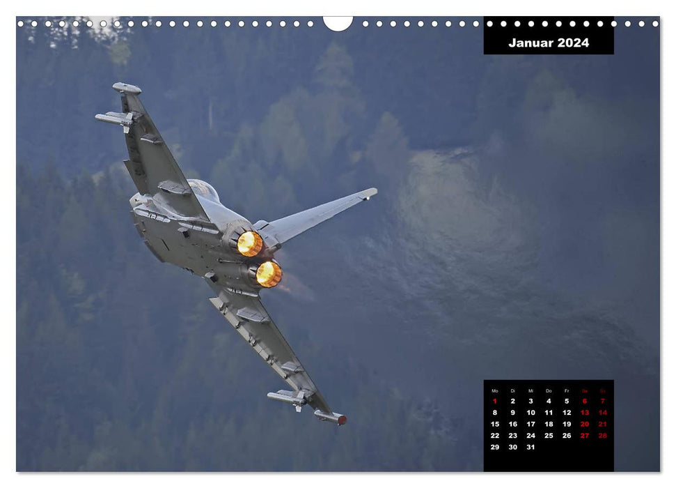 Flügel über den Alpen (CALVENDO Wandkalender 2024)