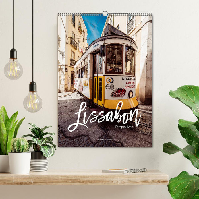 Lissabon Perspektiven (CALVENDO Wandkalender 2024)