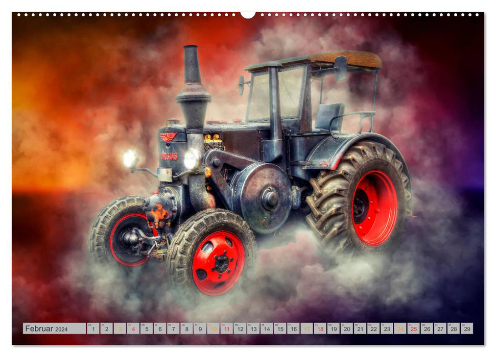 Traktor Legenden (CALVENDO Premium Wandkalender 2024)