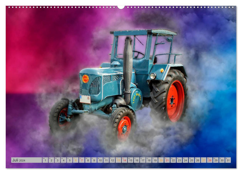 Tractor Legends (CALVENDO Premium Wall Calendar 2024) 