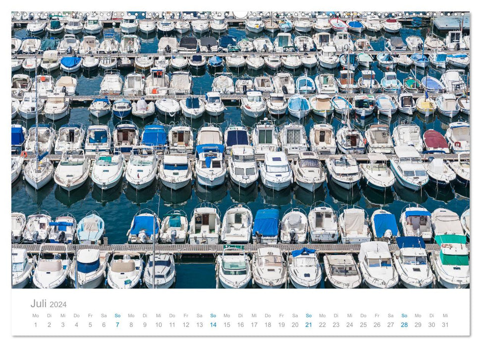 Marseille Métropole Maritime (Calvendo Premium Wall Calendar 2024) 