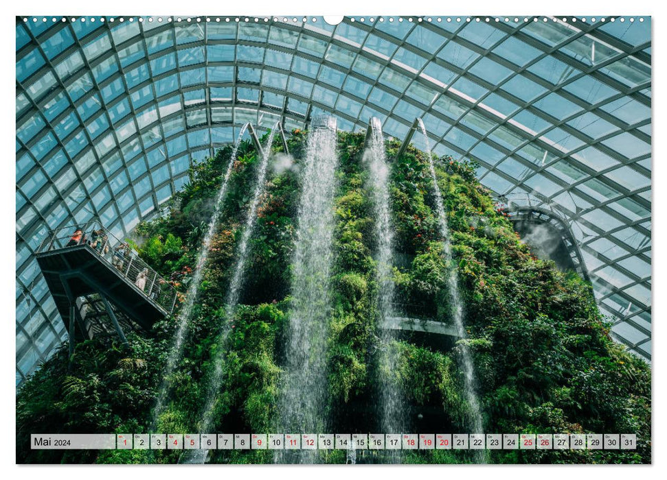 Discover Singapore (CALVENDO wall calendar 2024) 