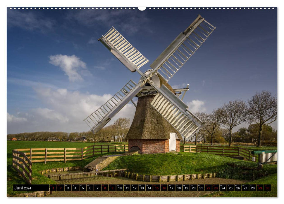 Provinz Groningen (CALVENDO Premium Wandkalender 2024)