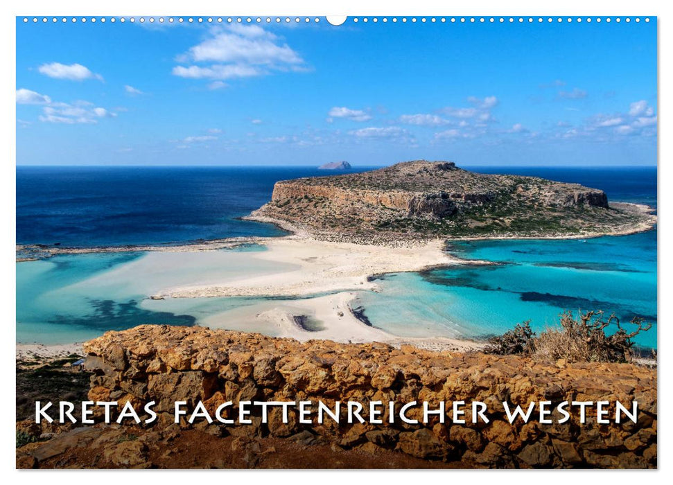Kretas facettenreicher Westen (CALVENDO Wandkalender 2024)