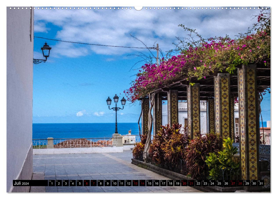 Natur pur erleben auf La Palma (CALVENDO Premium Wandkalender 2024)