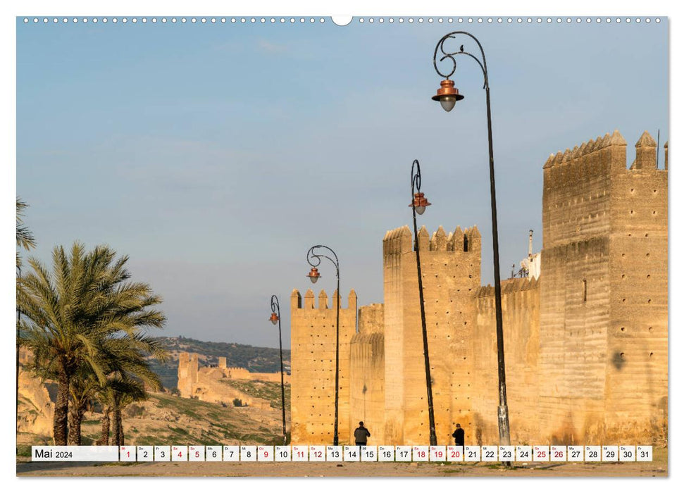 Morocco - Fes (CALVENDO Premium Wall Calendar 2024) 