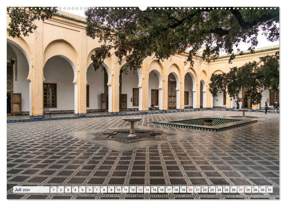 Morocco - Fes (CALVENDO Premium Wall Calendar 2024) 