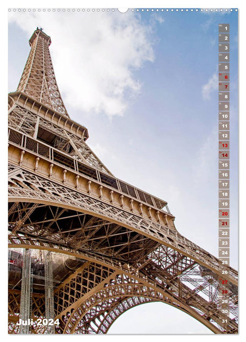 Paris dream metropolis with charm (CALVENDO Premium Wall Calendar 2024) 