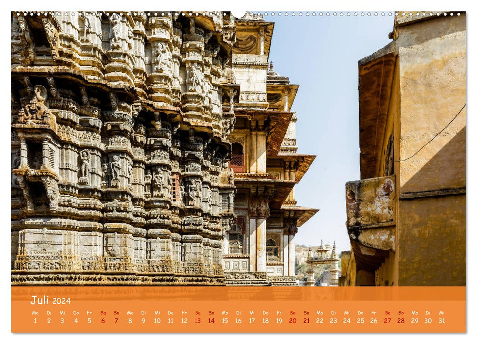 Jaipur -Indien- einfach liebenswert (CALVENDO Premium Wandkalender 2024)