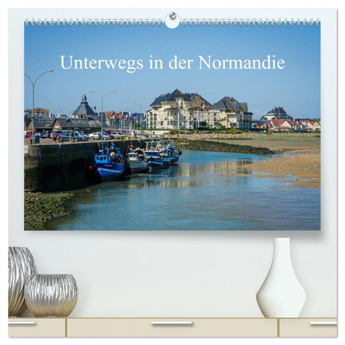 Unterwegs in der Normandie (CALVENDO Premium Wandkalender 2024)