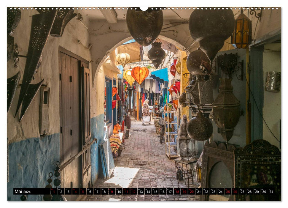 Marokko - Essaouira (CALVENDO Premium Wandkalender 2024)