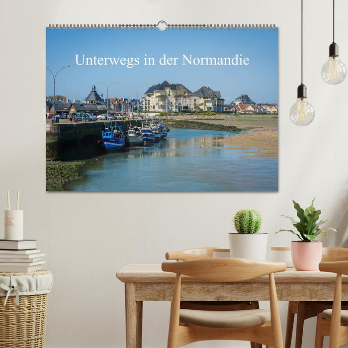 On the road in Normandy (CALVENDO wall calendar 2024) 