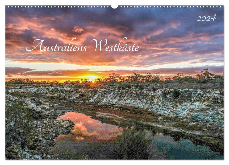 Australiens Westküste (CALVENDO Wandkalender 2024)