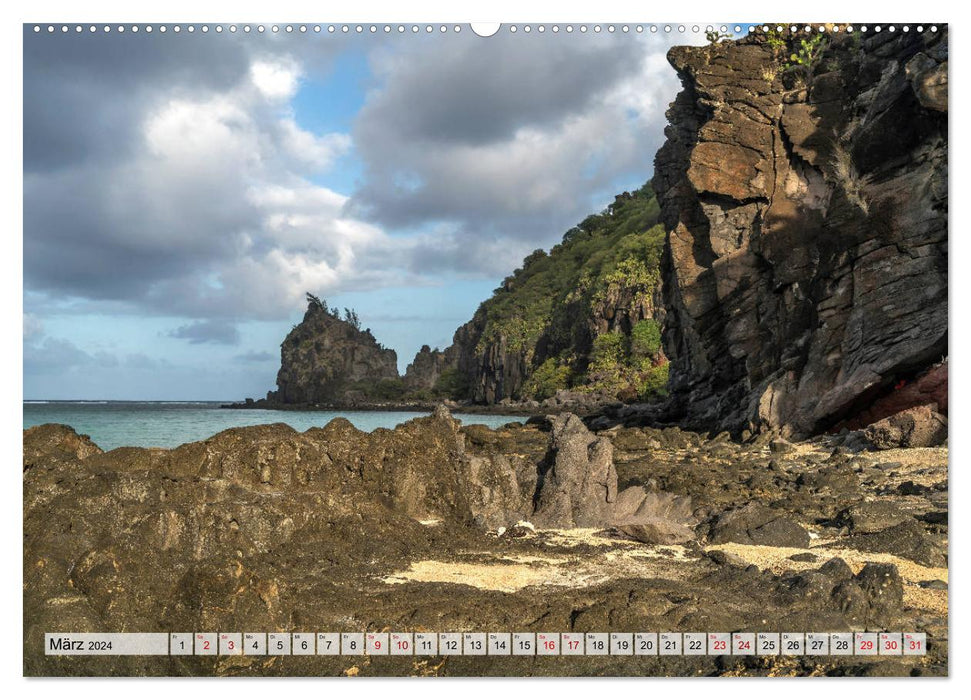 Mauritius - Rodrigues (CALVENDO Premium Wandkalender 2024)