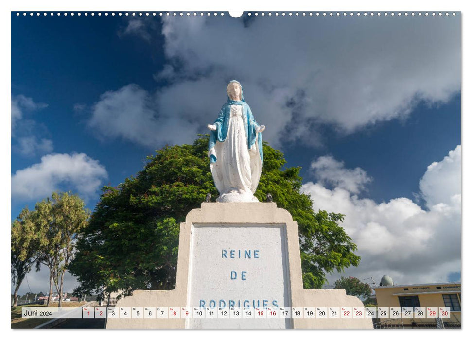 Mauritius - Rodrigues (CALVENDO Premium Wandkalender 2024)
