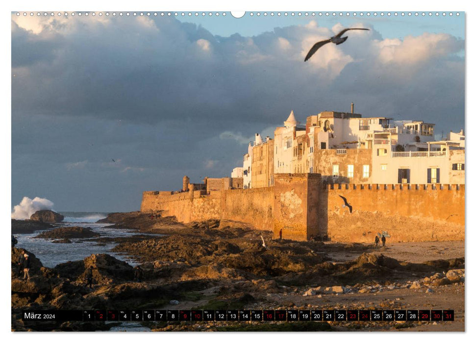 Maroc - Essaouira (Calendrier mural CALVENDO 2024) 