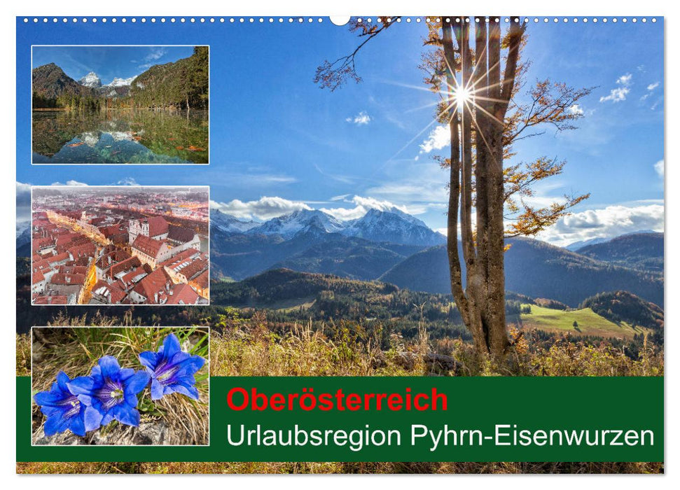 Oberösterreich Urlaubsregion Pyhrn-Eisenwurzen (CALVENDO Wandkalender 2024)