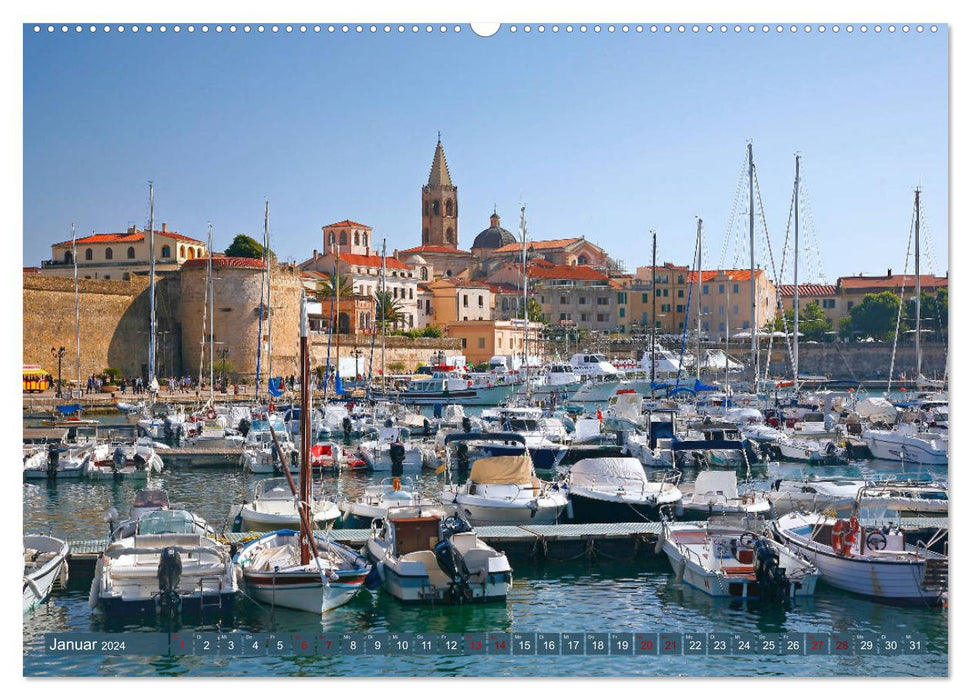 Facettenreiches Sardinien (CALVENDO Premium Wandkalender 2024)