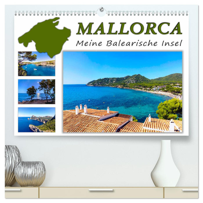MALLORCA, Meine Balearische Insel (CALVENDO Premium Wandkalender 2024)