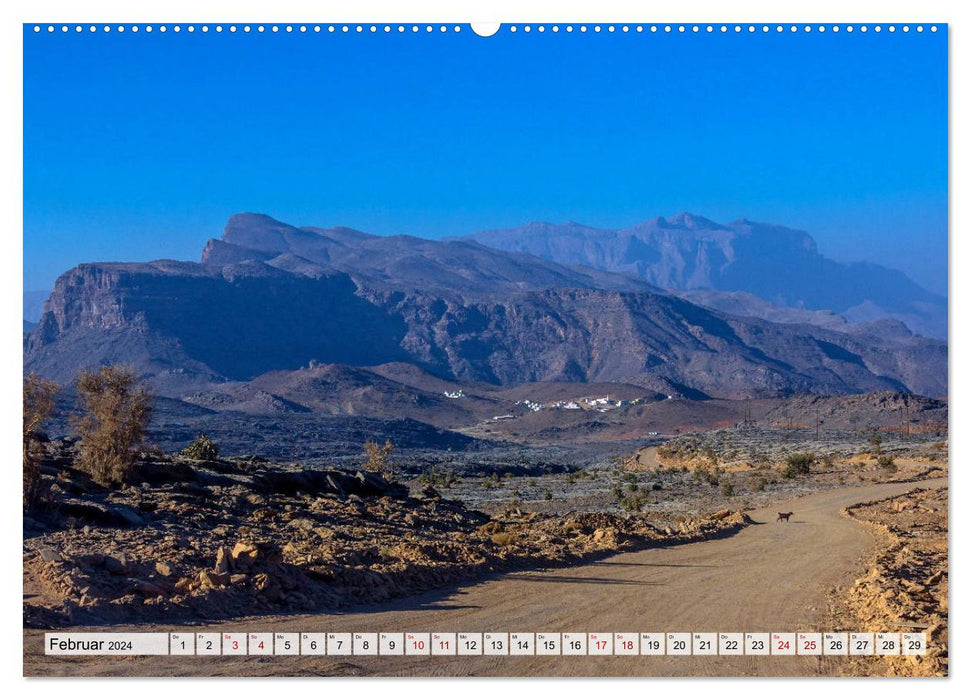 Oman - A photo trip (CALVENDO Premium Wall Calendar 2024) 