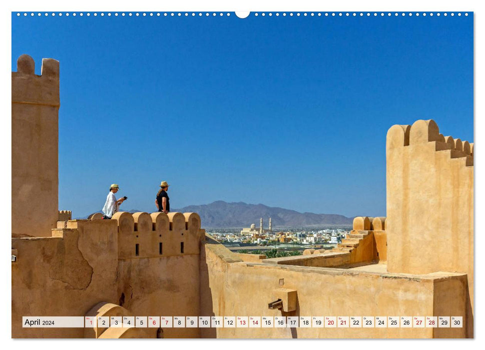 Oman - Un voyage photo (Calendrier mural CALVENDO Premium 2024) 